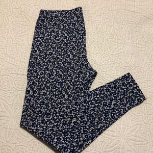 Flower pattern legging